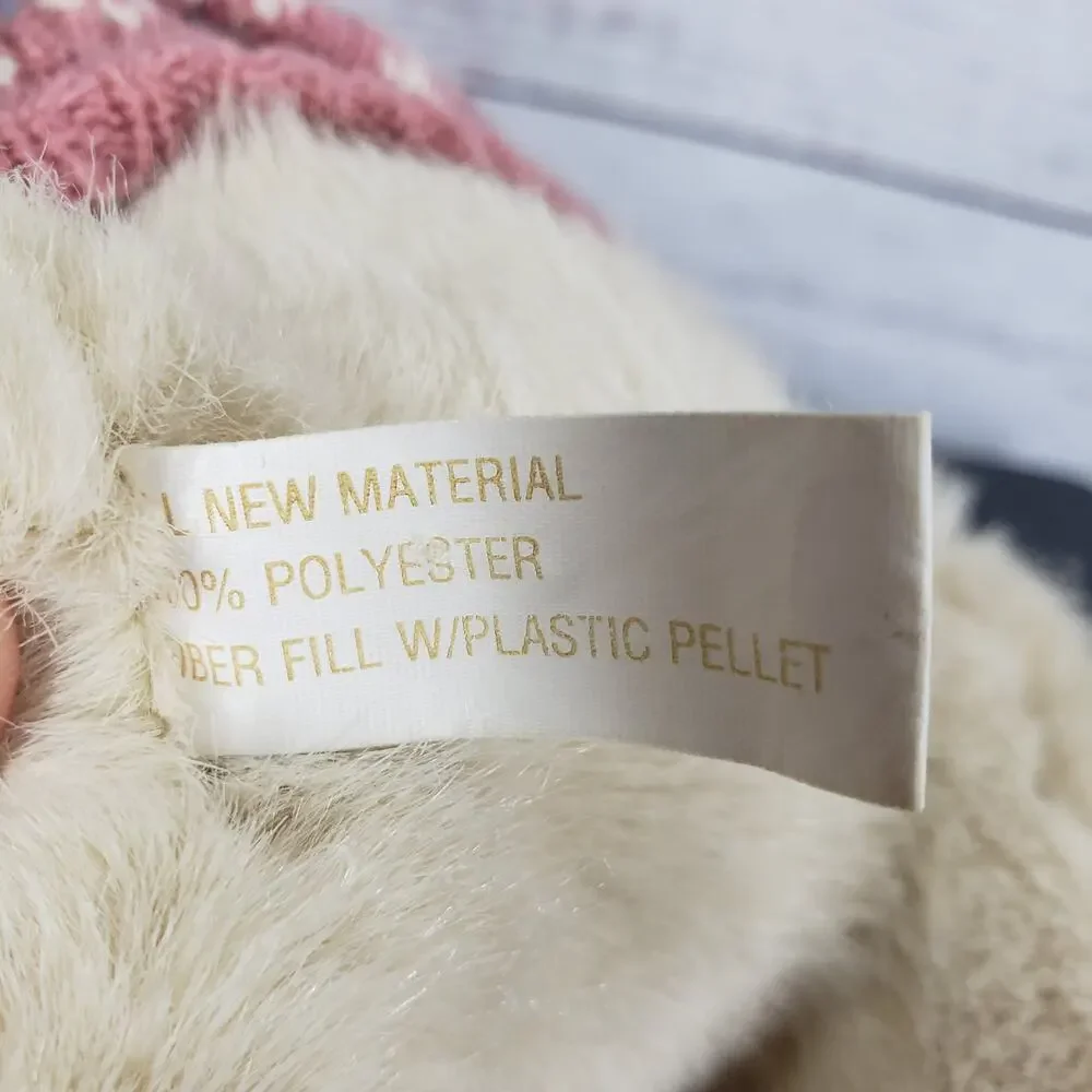 Bunny Rabbit Plush with Pink Sweeter